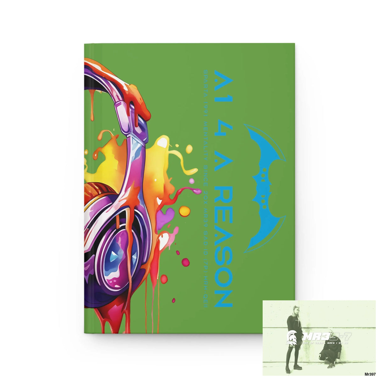 A1 4 A Reason Melting Headset Hardcover Journal Matte Journal Paper products