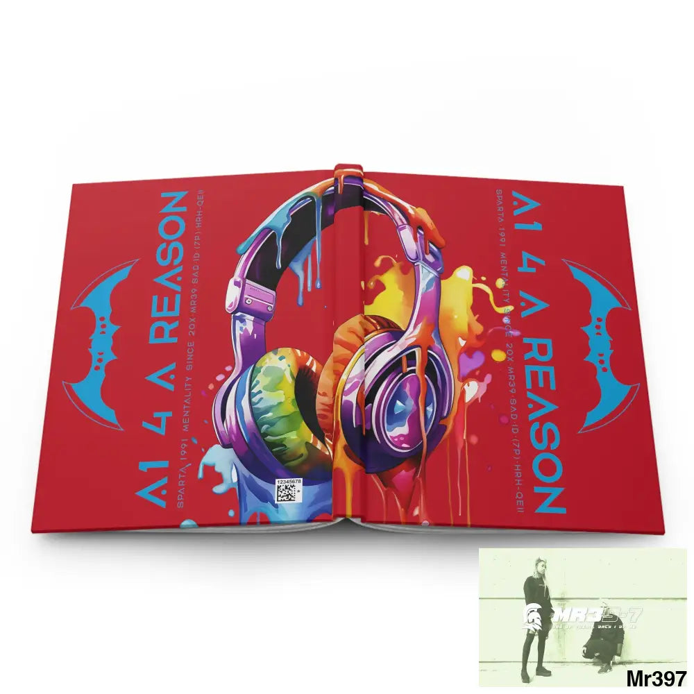 A1 4 A Reason Melting Headset Hardcover Journal Matte Journal Paper products