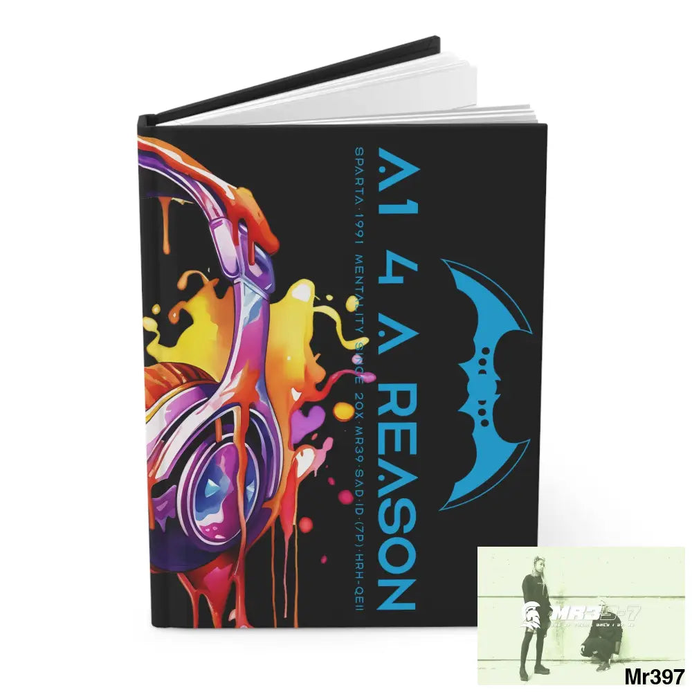 A1 4 A Reason Melting Headset Hardcover Journal Matte Journal Paper products