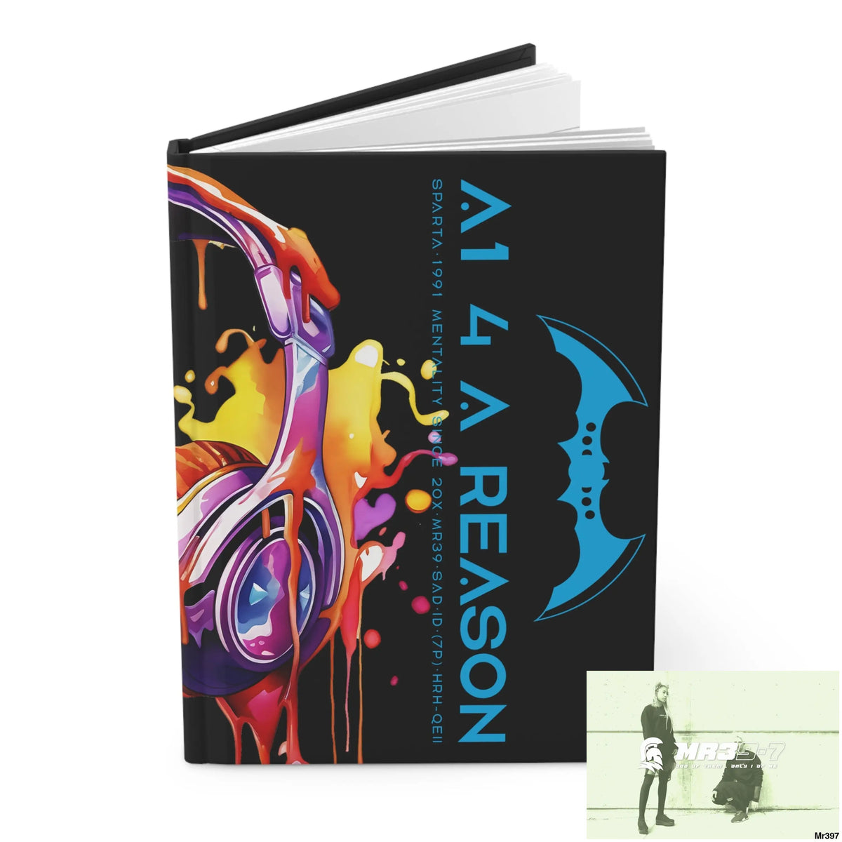 A1 4 A Reason Melting Headset Hardcover Journal Matte Journal Paper products