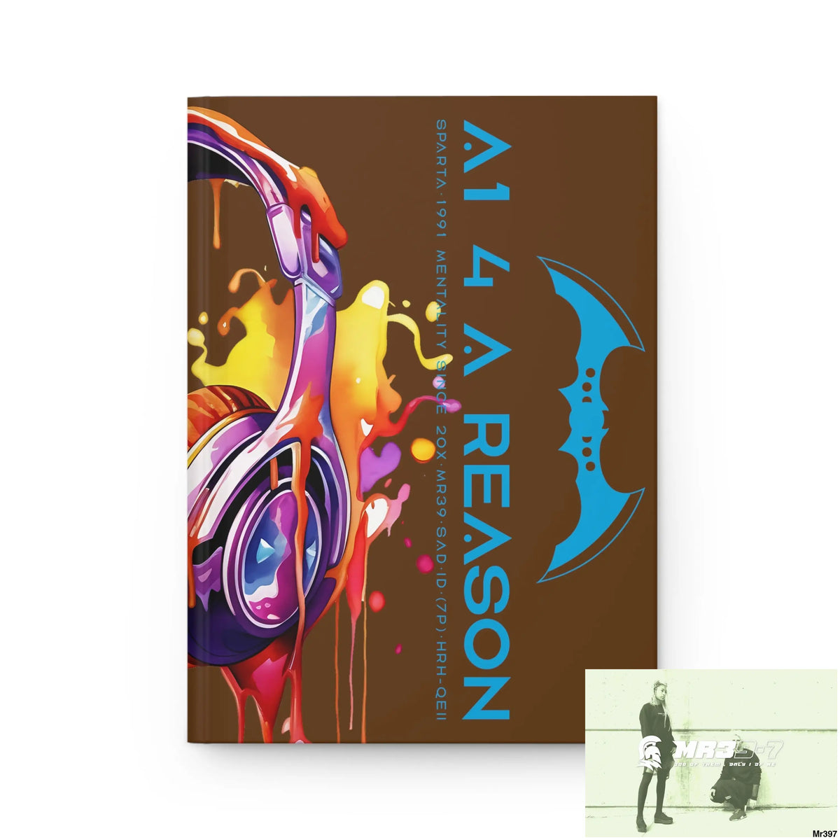 A1 4 A Reason Melting Headset Hardcover Journal Matte Journal Paper products