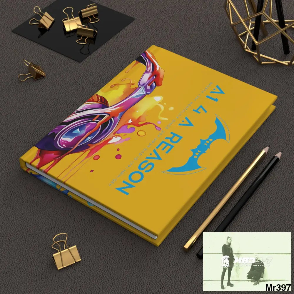 A1 4 A Reason Melting Headset Hardcover Journal Matte Journal Paper products