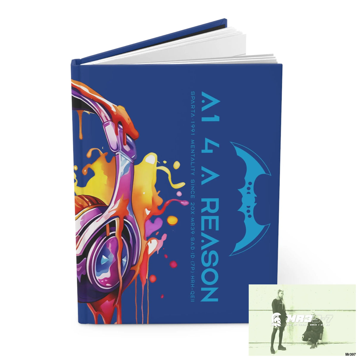 A1 4 A Reason Melting Headset Hardcover Journal Matte Journal Paper products