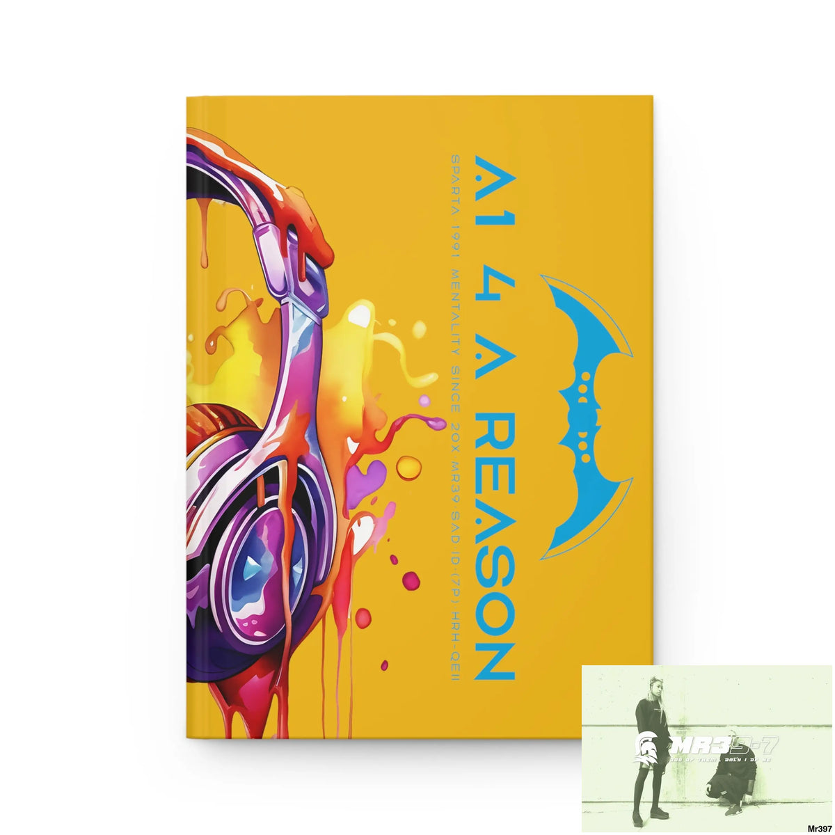A1 4 A Reason Melting Headset Hardcover Journal Matte Journal Paper products