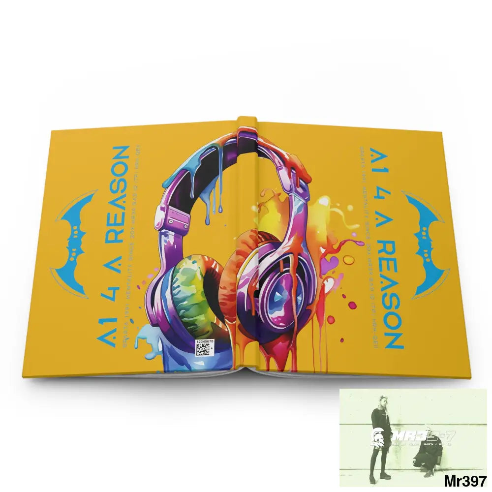 A1 4 A Reason Melting Headset Hardcover Journal Matte Journal Paper products