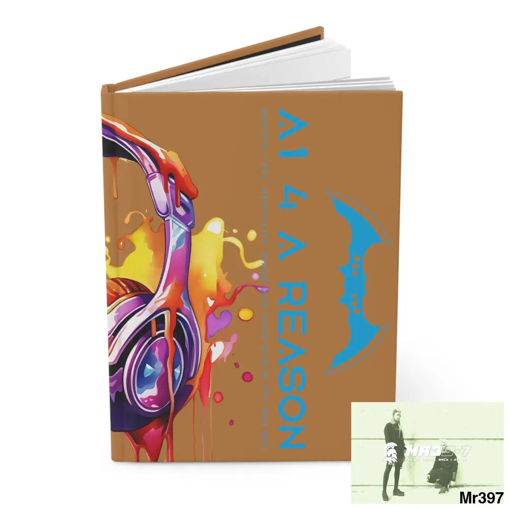 A1 4 A Reason Melting Headset Hardcover Journal Matte Journal Paper products