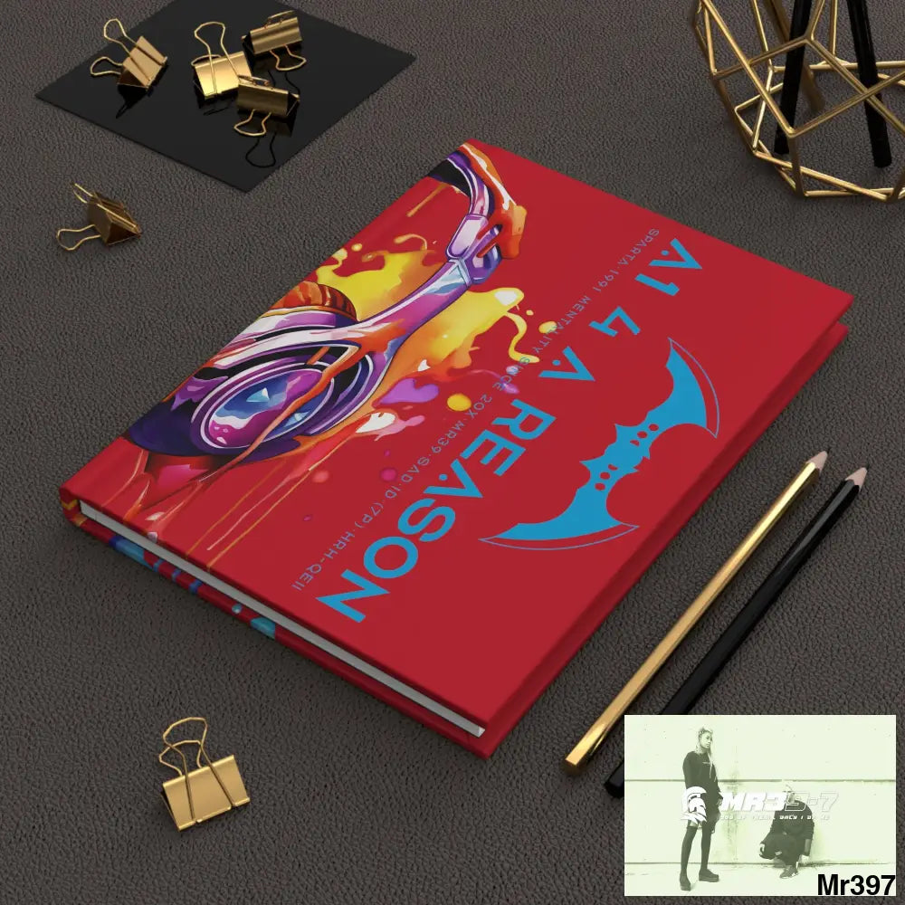 A1 4 A Reason Melting Headset Hardcover Journal Matte Journal Paper products