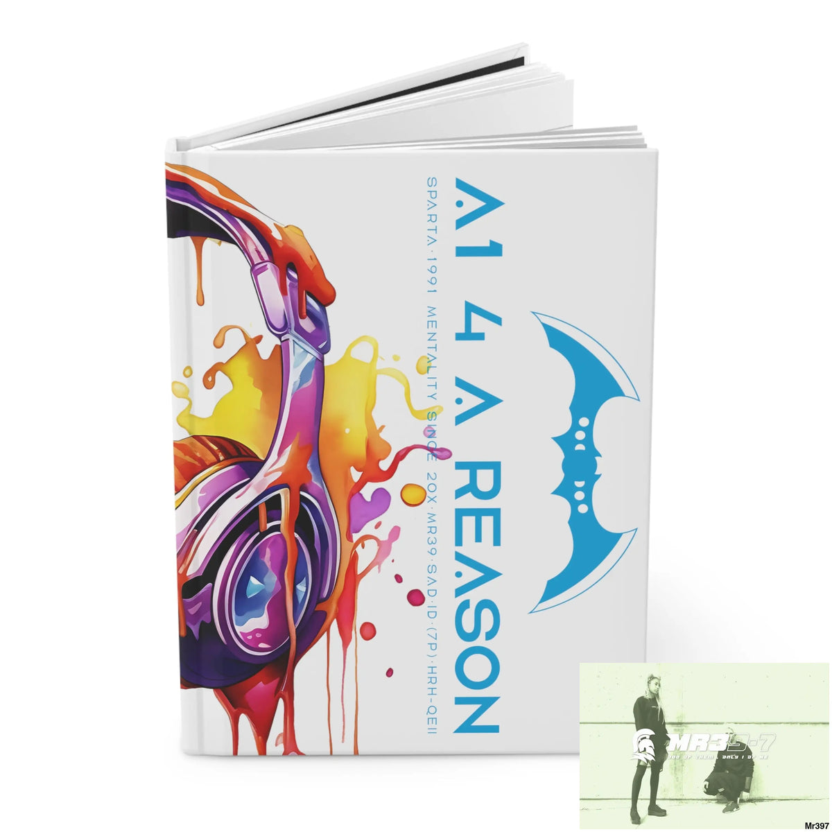 A1 4 A Reason Melting Headset Hardcover Journal Matte Journal Paper products