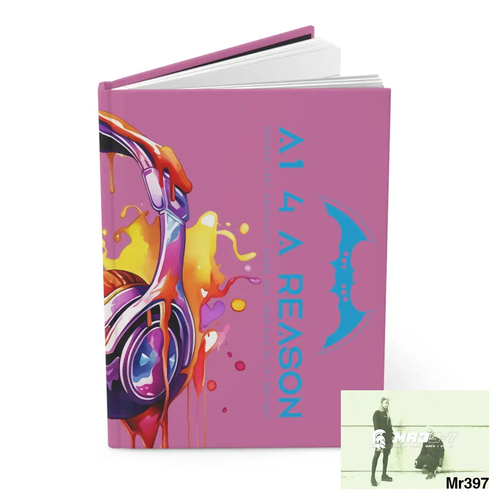 A1 4 A Reason Melting Headset Hardcover Journal Matte Journal Paper products