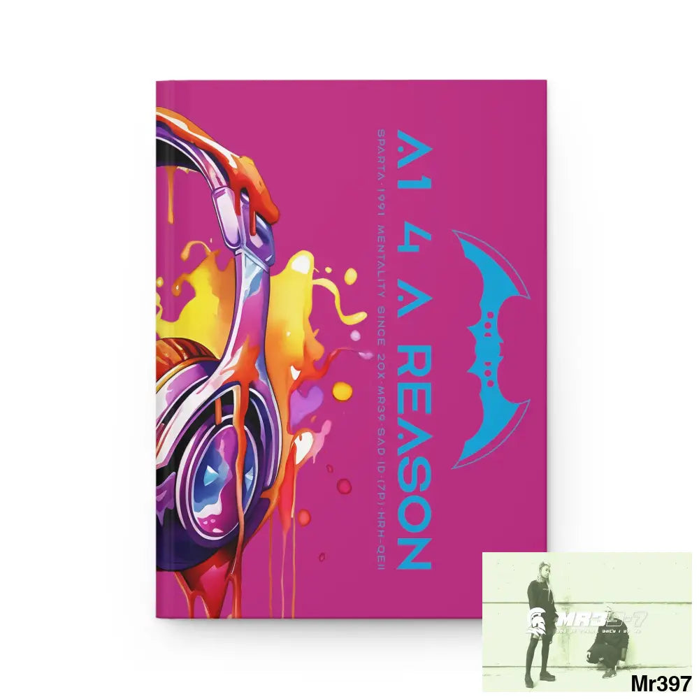 A1 4 A Reason Melting Headset Hardcover Journal Matte Journal Paper products