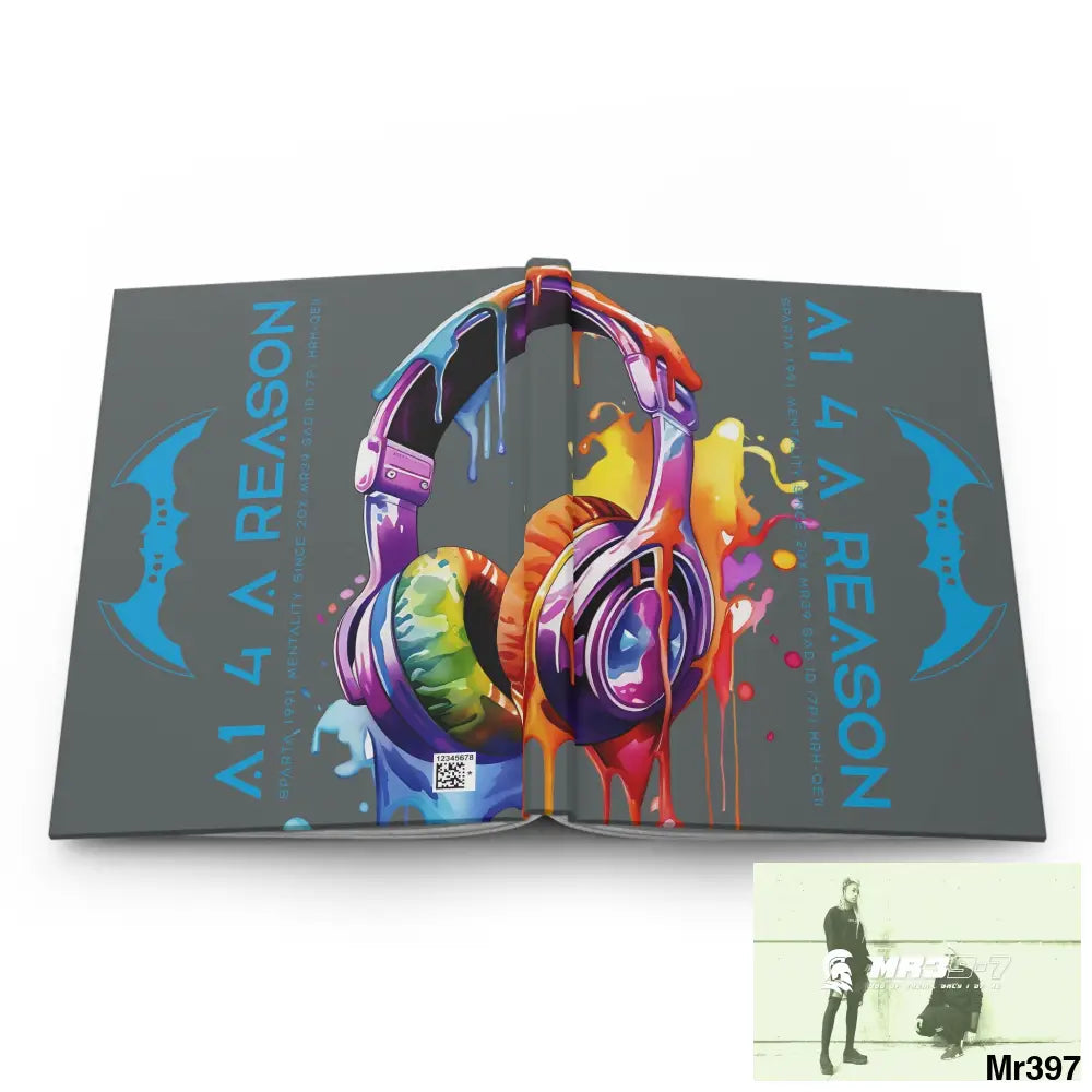 A1 4 A Reason Melting Headset Hardcover Journal Matte Journal Paper products