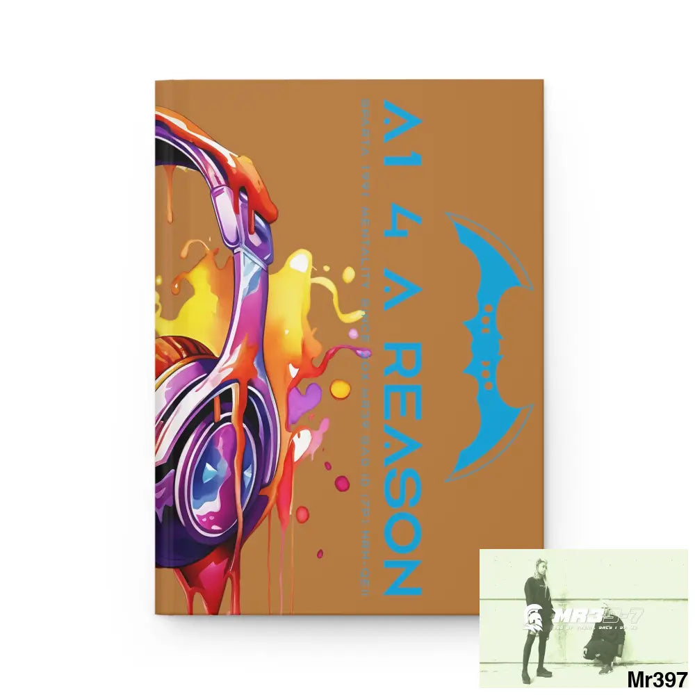 A1 4 A Reason Melting Headset Hardcover Journal Matte Journal Paper products