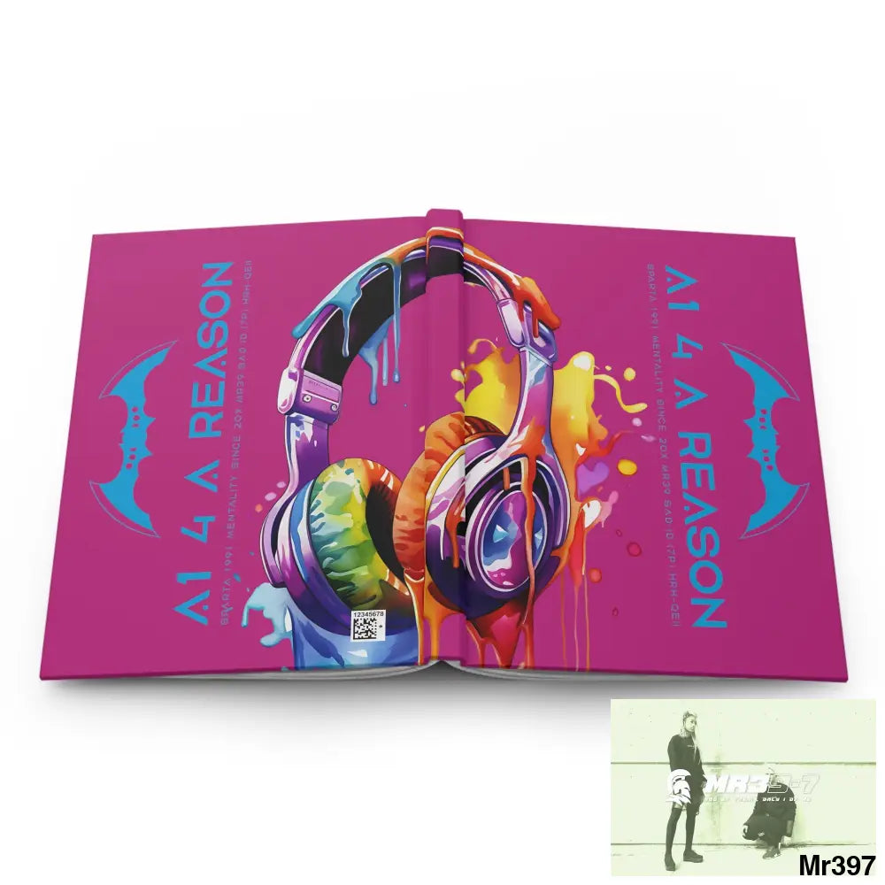 A1 4 A Reason Melting Headset Hardcover Journal Matte Journal Paper products