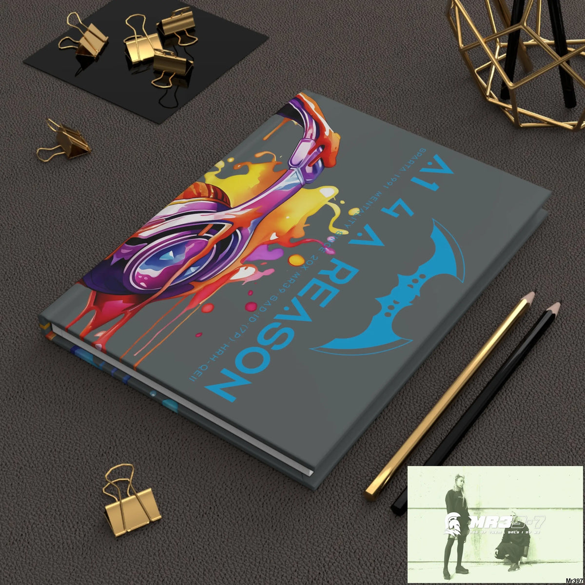 A1 4 A Reason Melting Headset Hardcover Journal Matte Journal Paper products