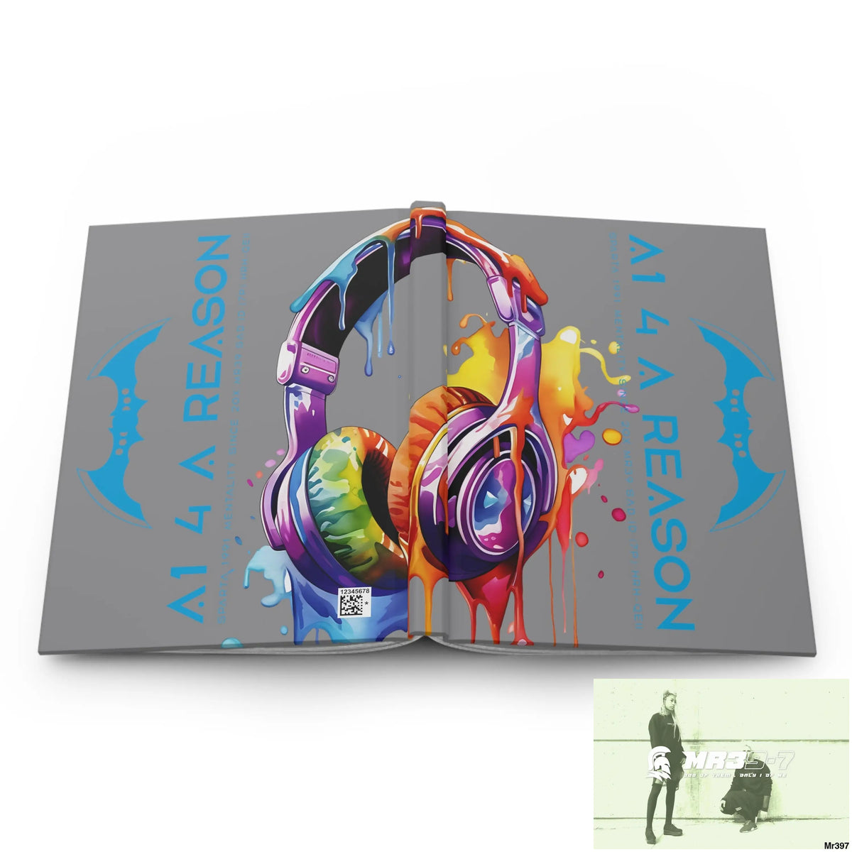 A1 4 A Reason Melting Headset Hardcover Journal Matte Journal Paper products