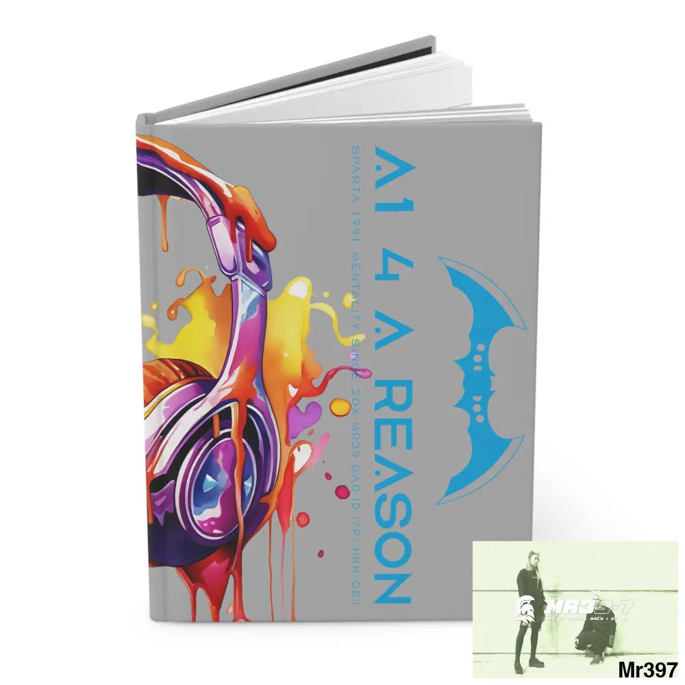 A1 4 A Reason Melting Headset Hardcover Journal Matte Journal Paper products