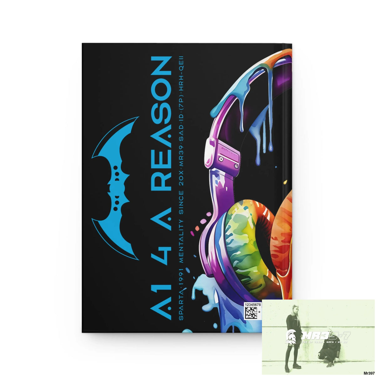 A1 4 A Reason Melting Headset Hardcover Journal Matte Journal Paper products