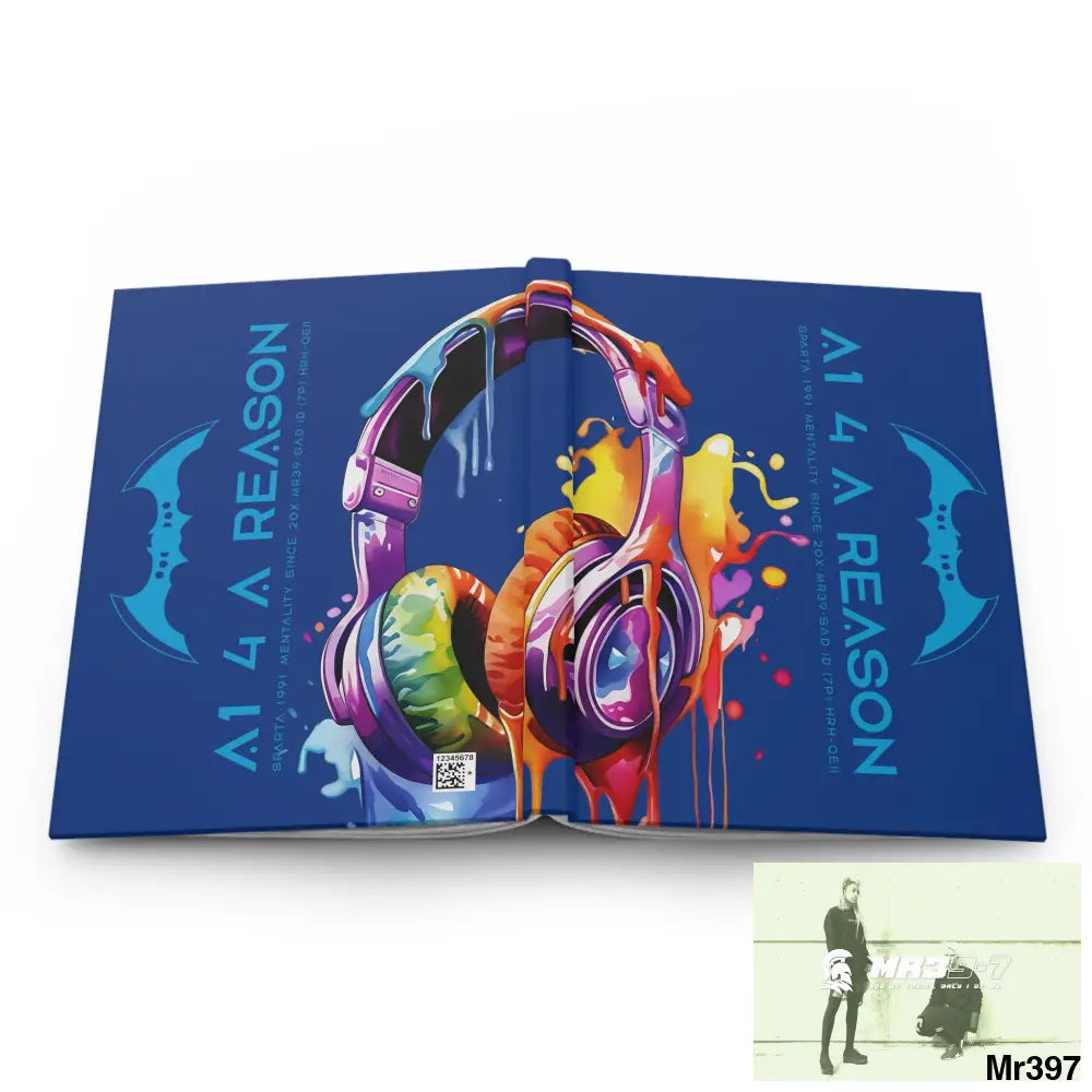 A1 4 A Reason Melting Headset Hardcover Journal Matte Journal Paper products
