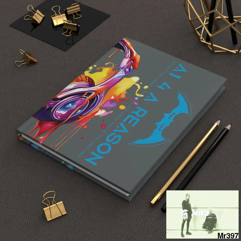 A1 4 A Reason Melting Headset Hardcover Journal Matte Journal Paper products