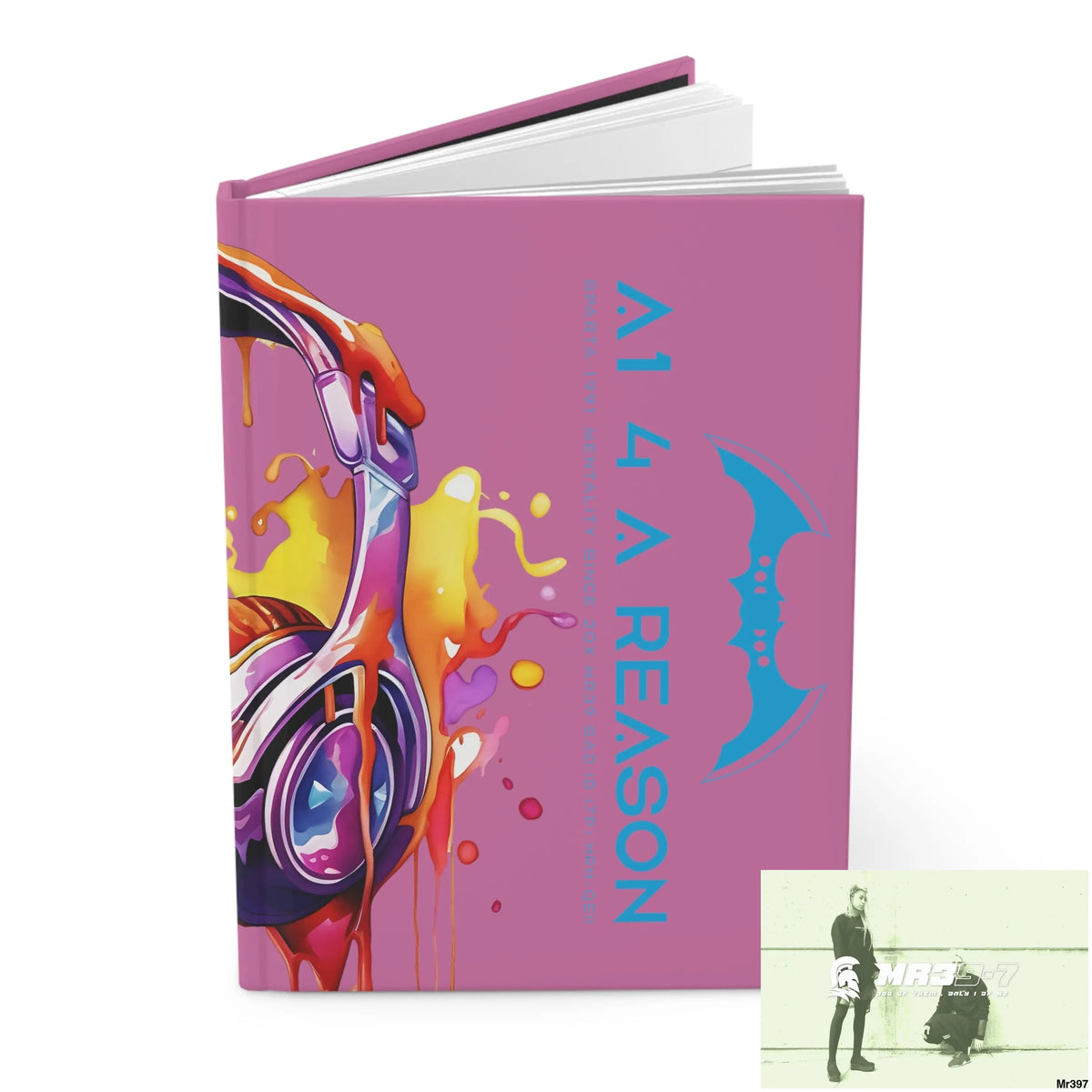 A1 4 A Reason Melting Headset Hardcover Journal Matte Journal Paper products
