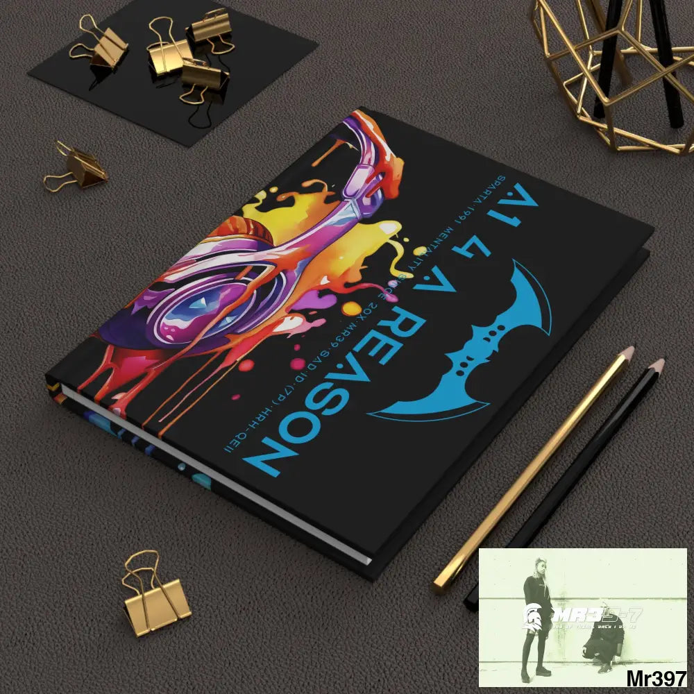A1 4 A Reason Melting Headset Hardcover Journal Matte Journal Paper products