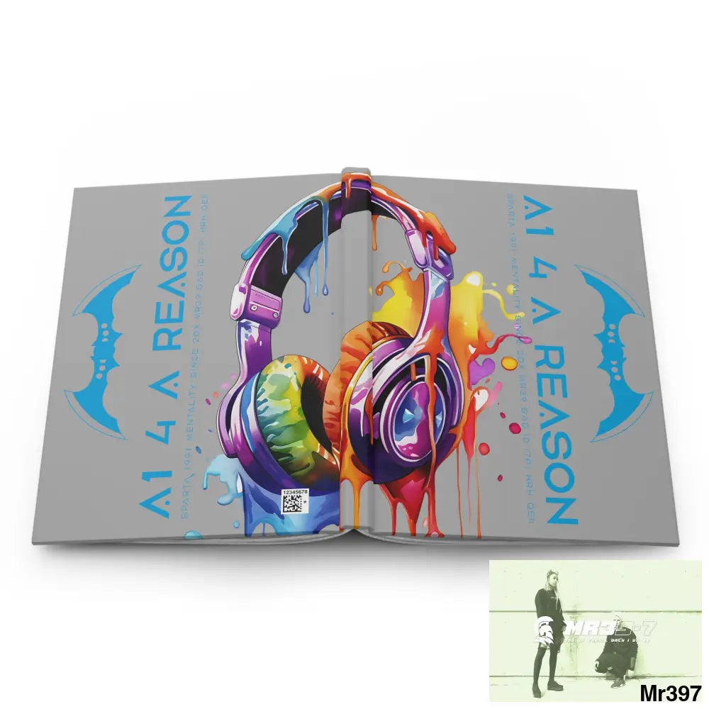 A1 4 A Reason Melting Headset Hardcover Journal Matte Journal Paper products