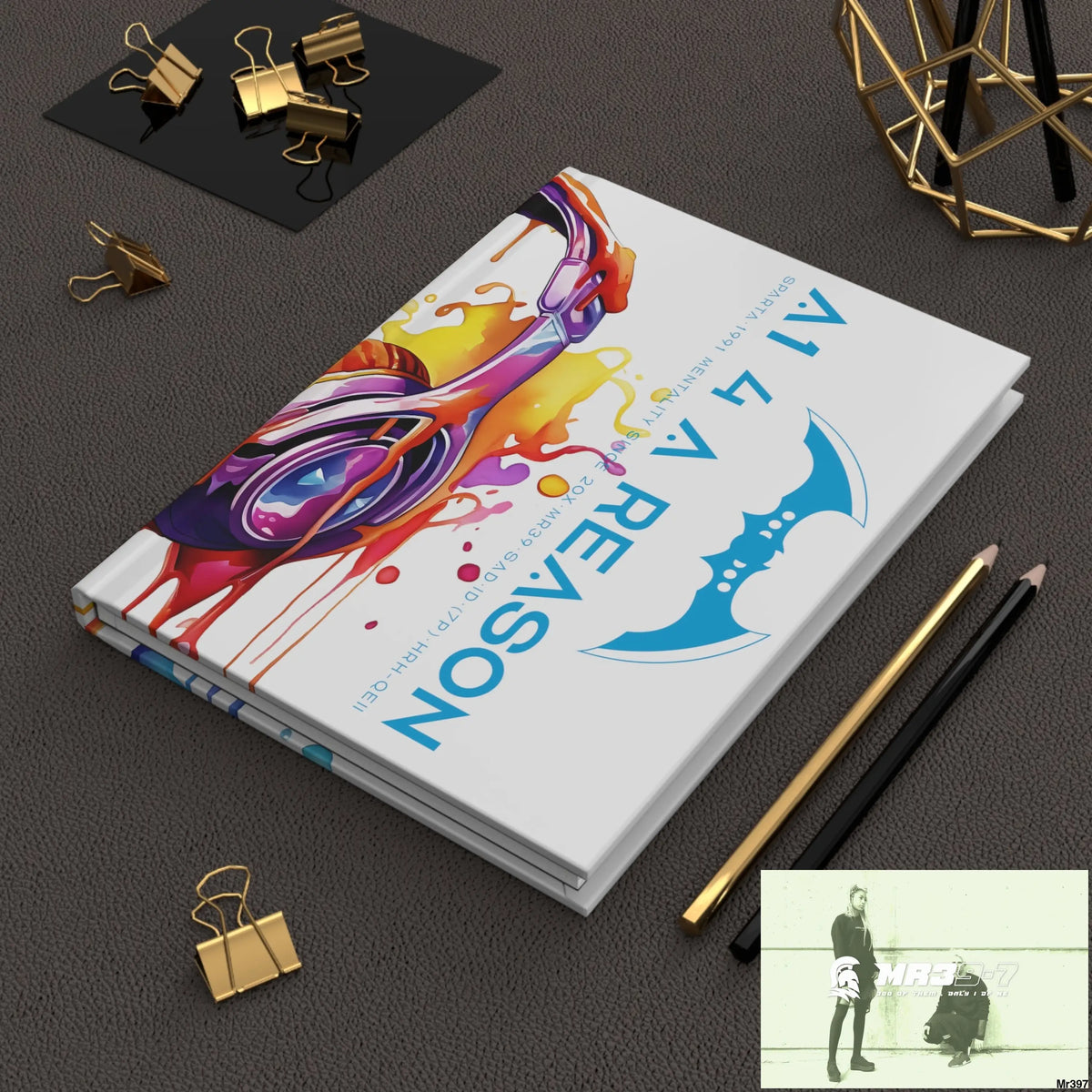 A1 4 A Reason Melting Headset Hardcover Journal Matte Journal Paper products