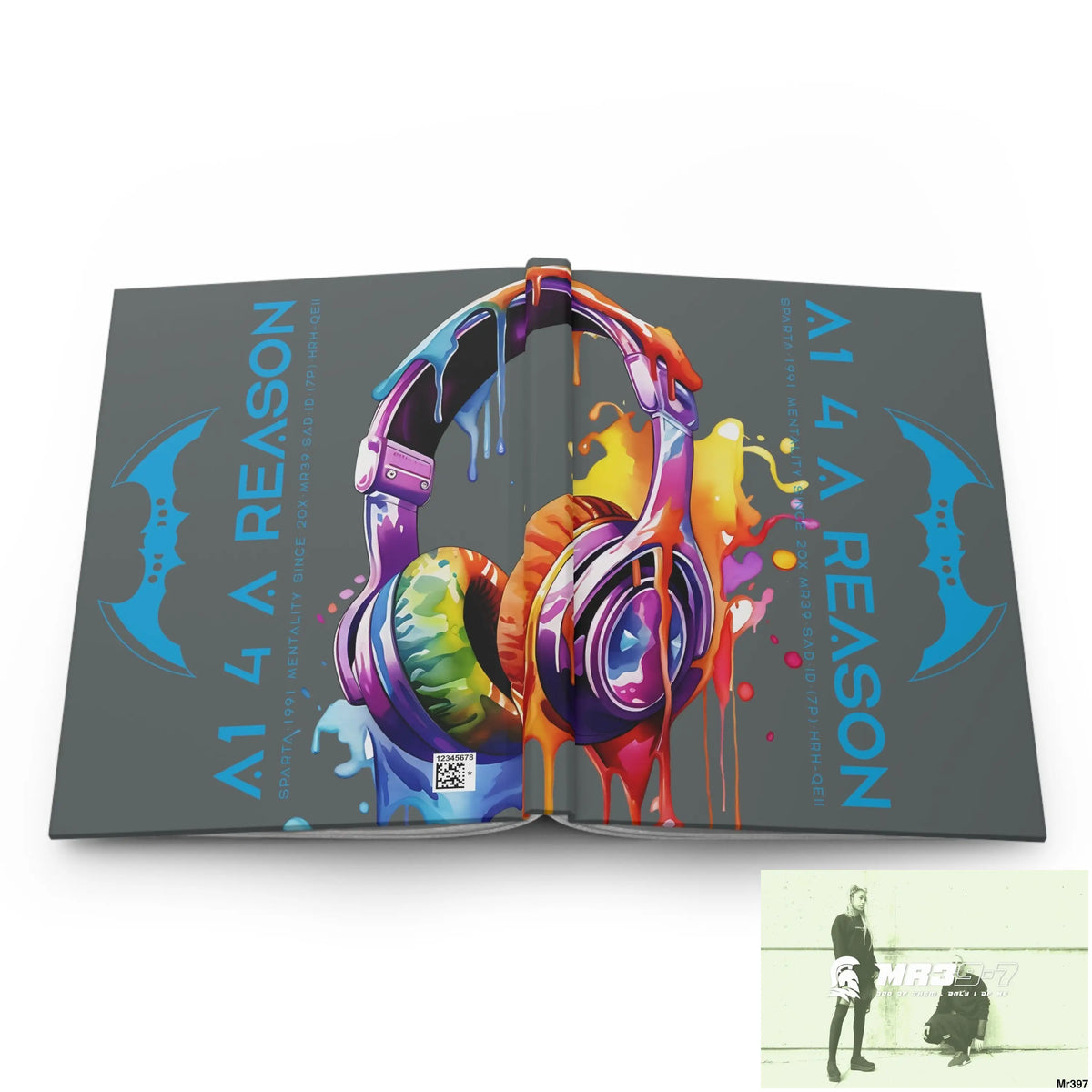 A1 4 A Reason Melting Headset Hardcover Journal Matte Journal Paper products