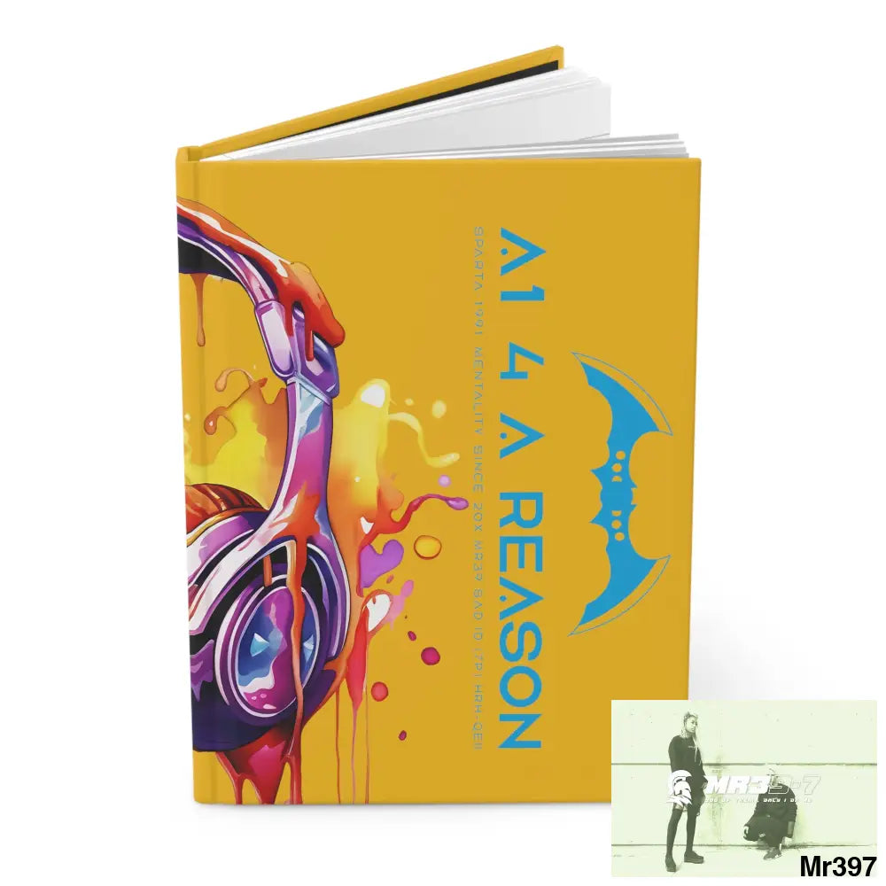A1 4 A Reason Melting Headset Hardcover Journal Matte Journal Paper products