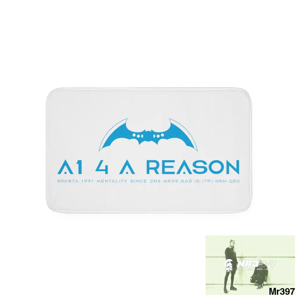 A1 4 A Reason Memory Foam Bath Mat White / 30” x 18” Home Decor