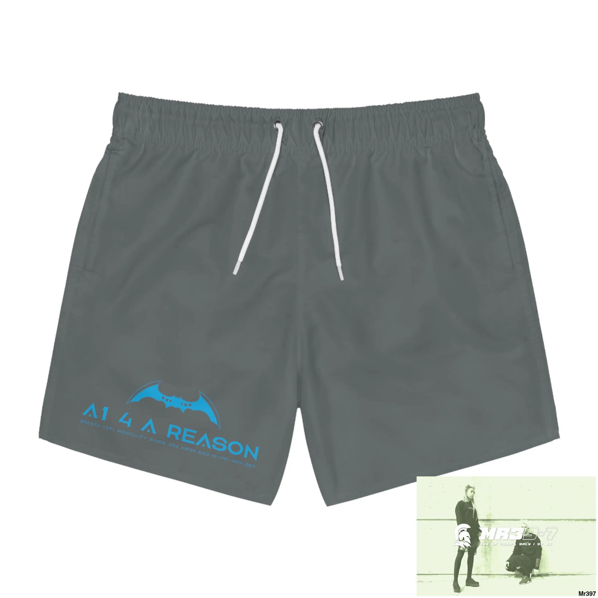 A1 4 A Reason Mens Swim Trunks (AOP) L / Seam thread color automatically matched to design All Over Prints