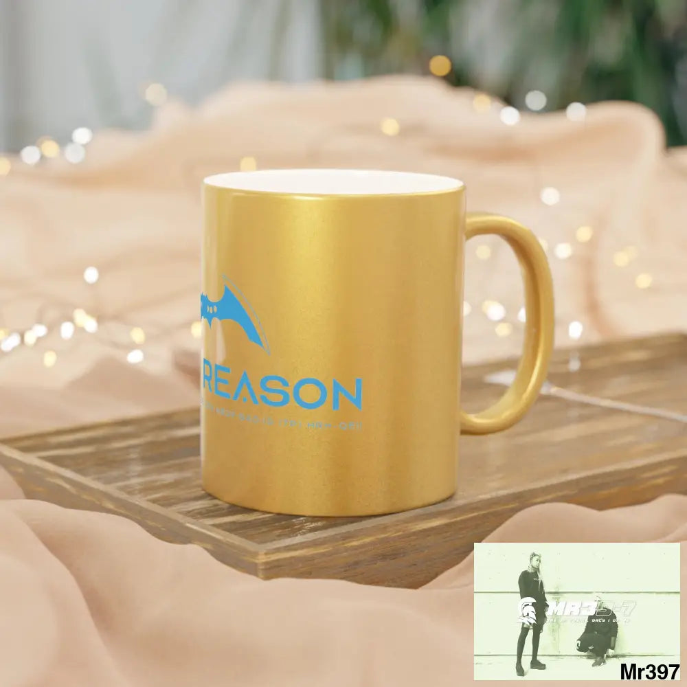 A1 4 A Reason Metallic Mug (Silver\Gold) Mug
