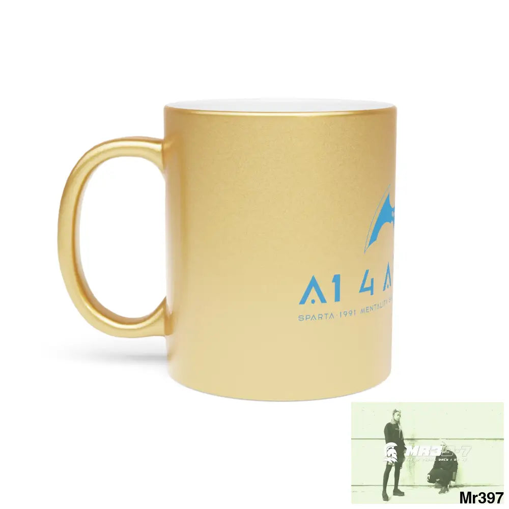 A1 4 A Reason Metallic Mug (Silver\Gold) Mug