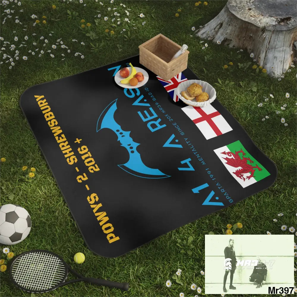 A1 4 A Reason move. Picnic Blanket 61’’ × 51’’ Home Decor