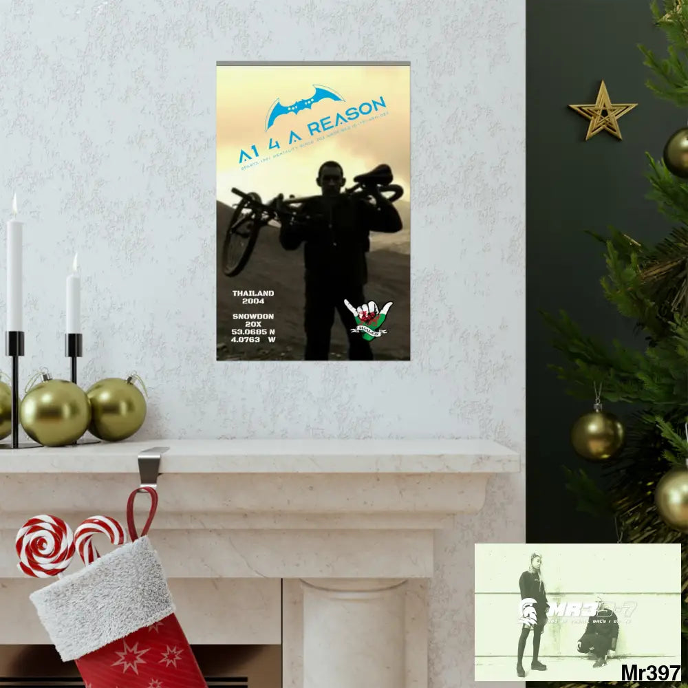 A1 4 A Reason My birthday Beating not 20X Snowdon Matte Vertical Posters Poster