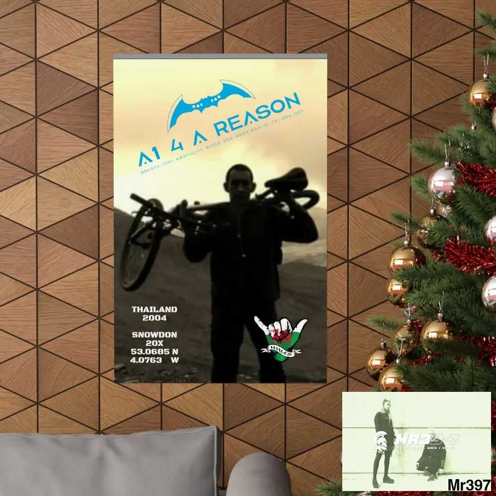 A1 4 A Reason My birthday Beating not 20X Snowdon Matte Vertical Posters Poster