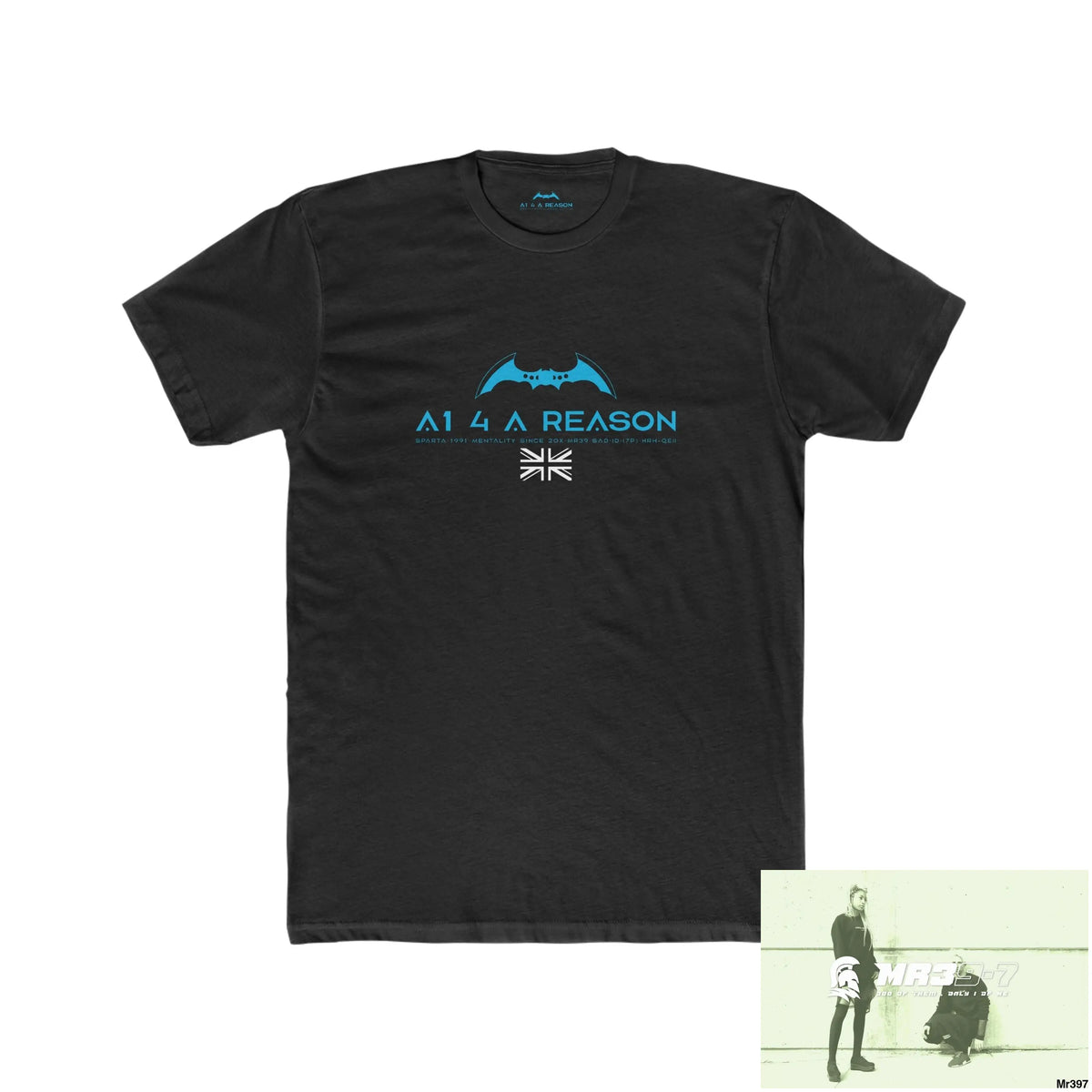 A1 4 A Reason My Life My Deaths Their Plans failed.Tactical GB Men’s Cotton Crew Tee Solid Black / XS T-Shirt