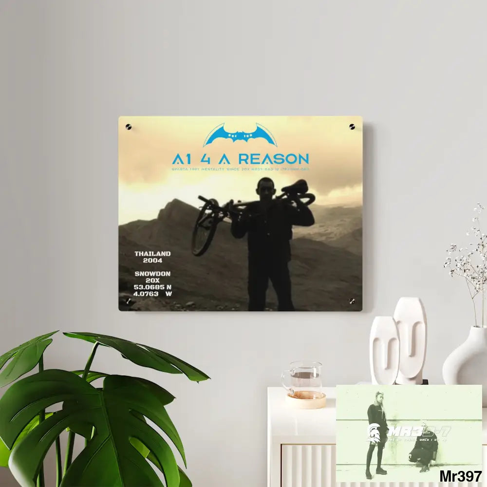A1 4 A Reason My Planned Birthday Death Snowdon 20X (SAS?!) Thailand 04 Link Up Acrylic Wall Art Panels Home Decor