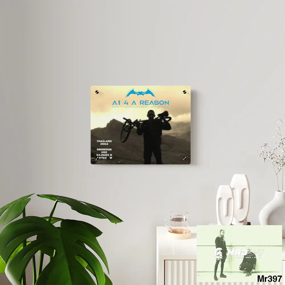 A1 4 A Reason My Planned Birthday Death Snowdon 20X (SAS?!) Thailand 04 Link Up Acrylic Wall Art Panels Home Decor