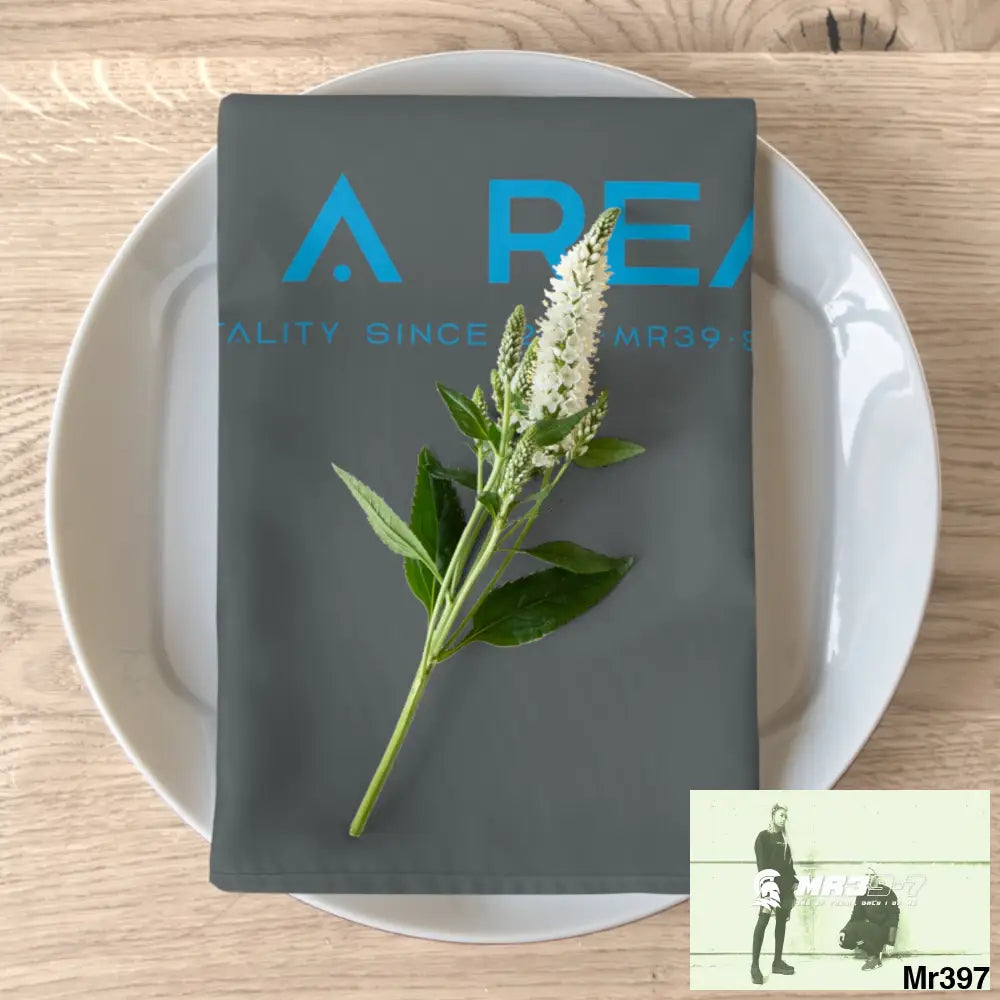 A1 4 A Reason Napkins 4-piece set / White / 19’’ × 19’’ Accessories