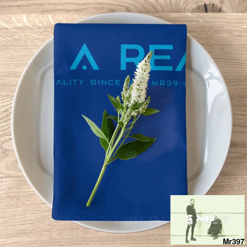 A1 4 A Reason Napkins 4-piece set / White / 19’’ × 19’’ Accessories