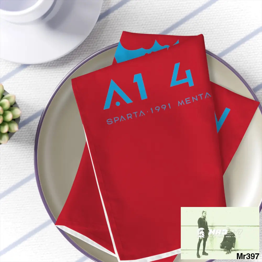 A1 4 A Reason Napkins 4-piece set / White / 19’’ × 19’’ Accessories
