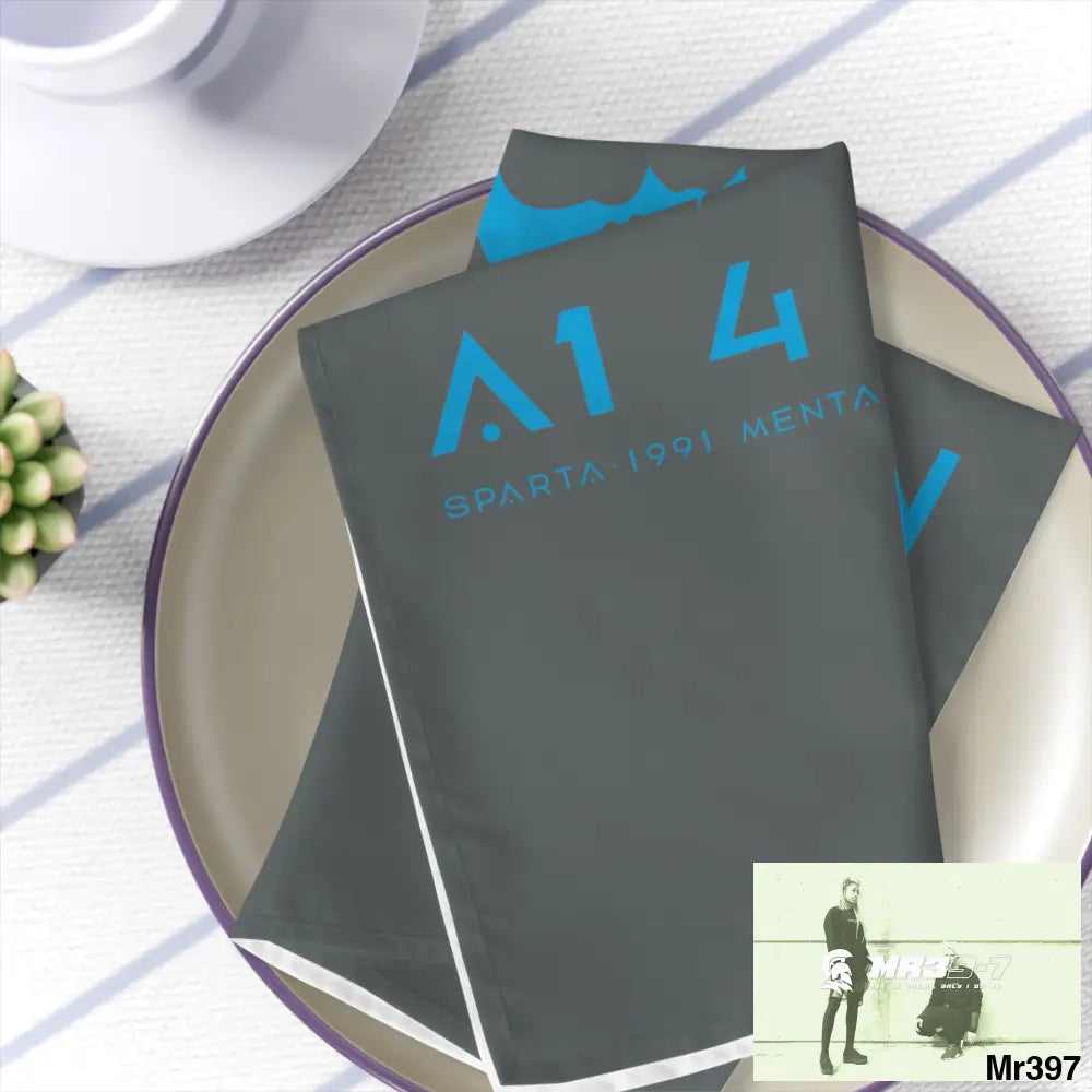 A1 4 A Reason Napkins 4-piece set / White / 19’’ × 19’’ Accessories