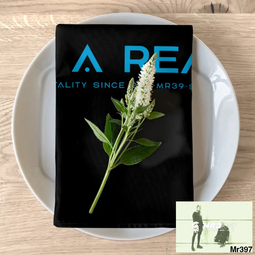 A1 4 A Reason Napkins 4-piece set / White / 19’’ × 19’’ Accessories