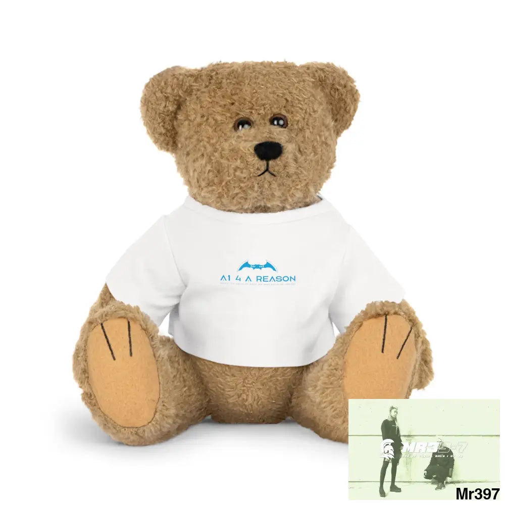 A1 4 A Reason Plush Toy with T-Shirt Bear / White / One size Accessories
