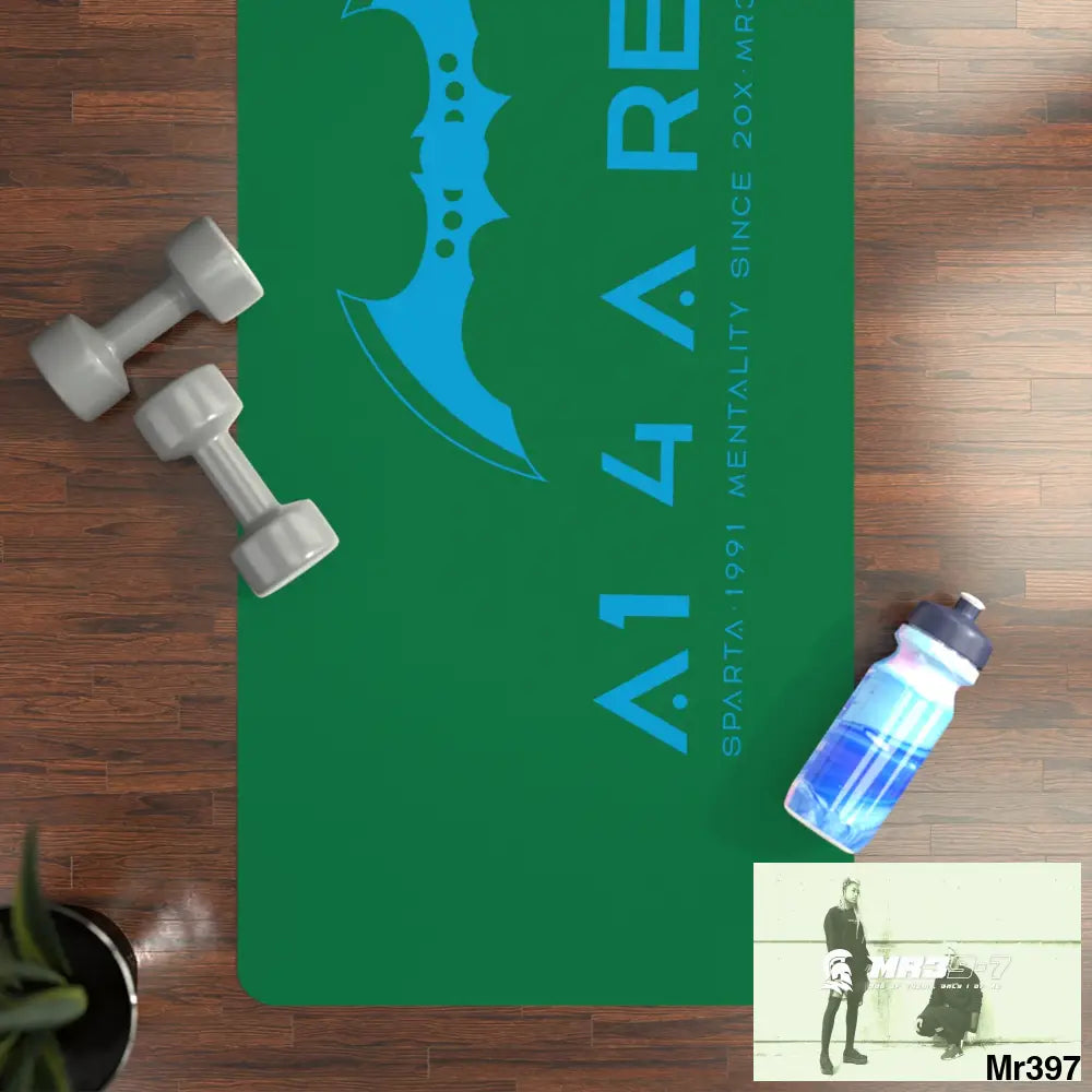 A1 4 A Reason Rubber Yoga Mat 24” x 68” Home Decor