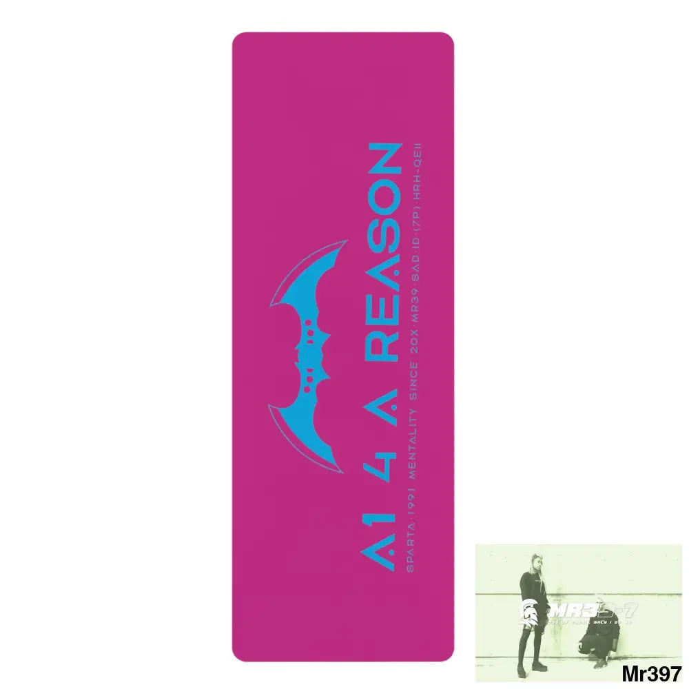 A1 4 A Reason Rubber Yoga Mat 24” x 68” Home Decor