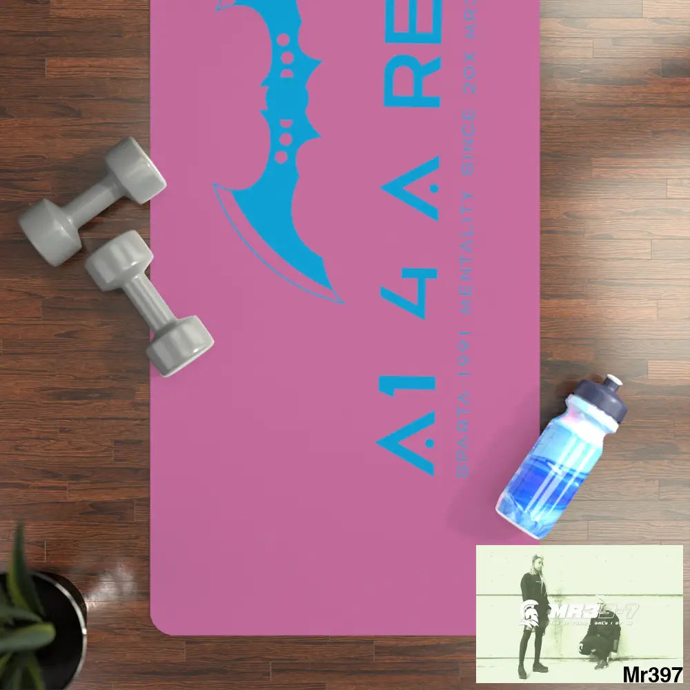 A1 4 A Reason Rubber Yoga Mat 24” x 68” Home Decor