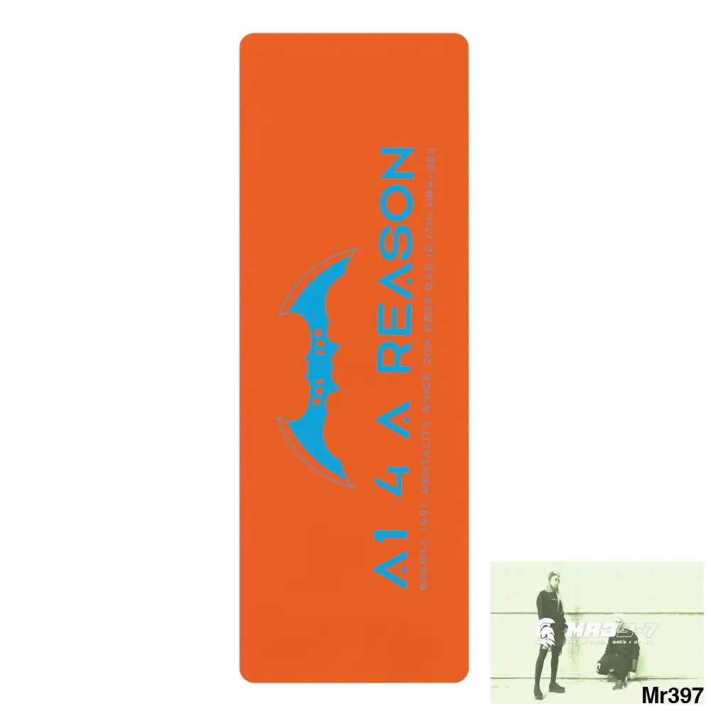 A1 4 A Reason Rubber Yoga Mat 24” x 68” Home Decor