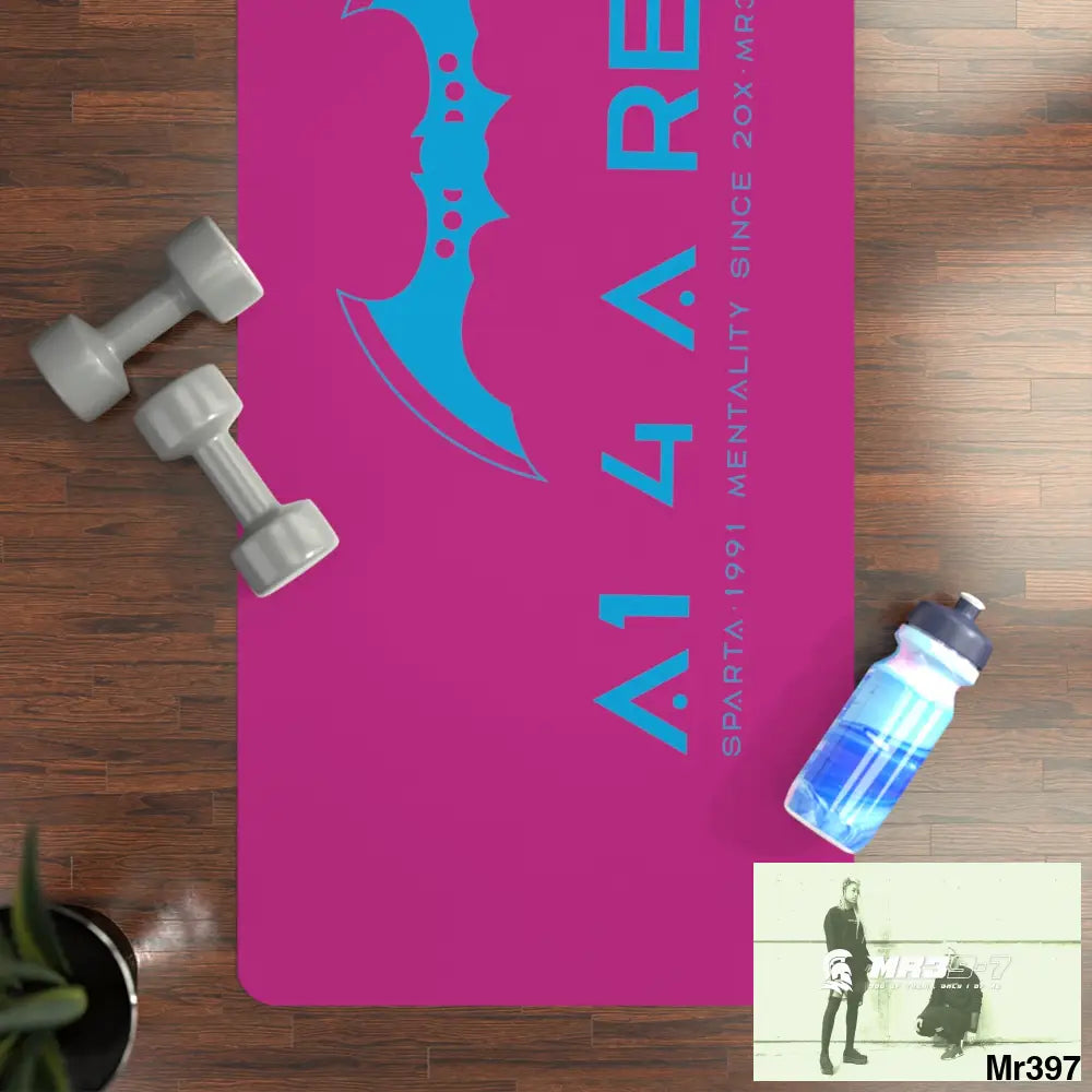 A1 4 A Reason Rubber Yoga Mat 24” x 68” Home Decor